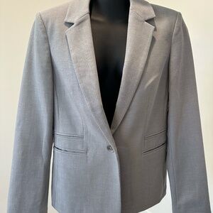 Express Light Grey One Button Blazer Sz 8